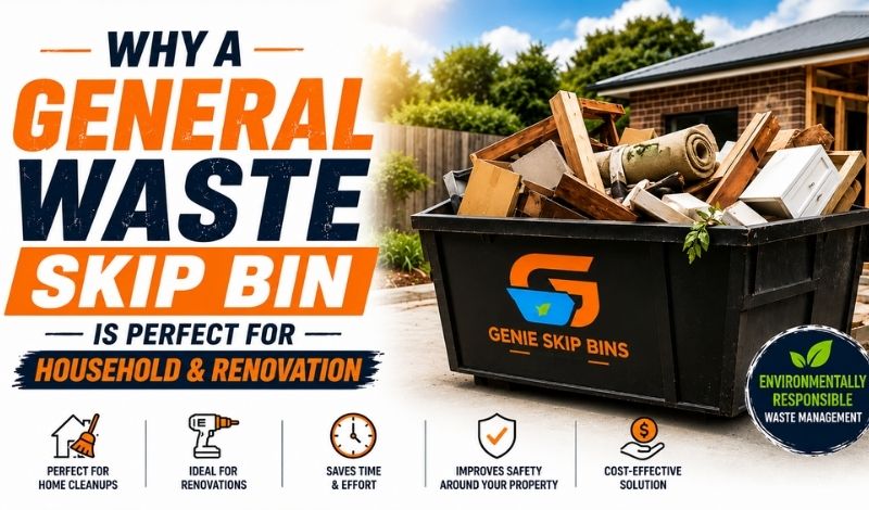 Why a General Waste Skip Bin Is Perfect for a Household and Renovation