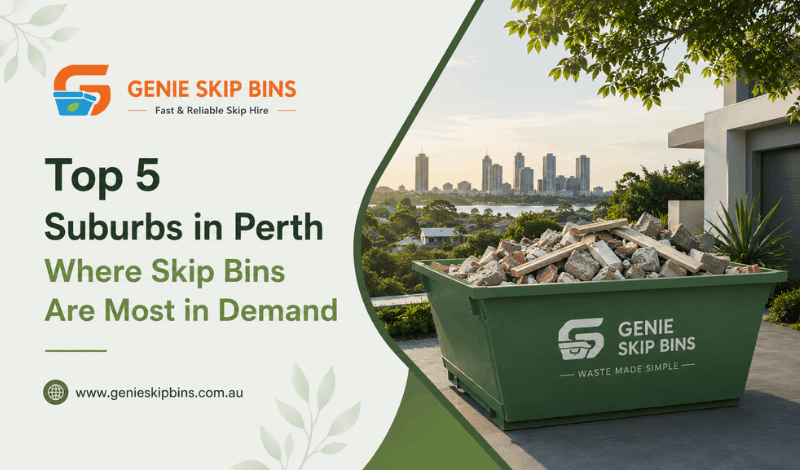 Top 5 Suburbs in Perth Where Skip Bins Are Most in Demand